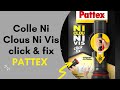 Colle ni clous ni vis pattex click  fix