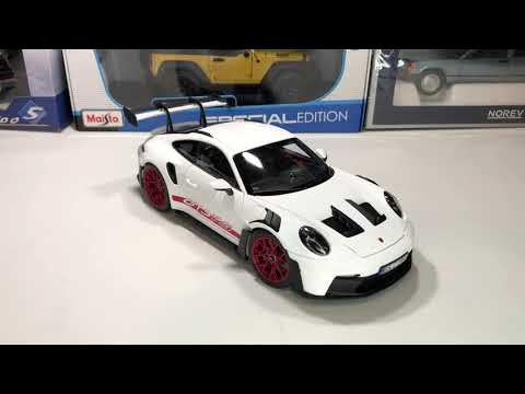 Porsche 911 GT3 RS 2022 Noir 1/18 - Exclu web 400 pcs