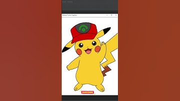 Python Turtle - Pikachu #pikachu #python #pythonprogramming