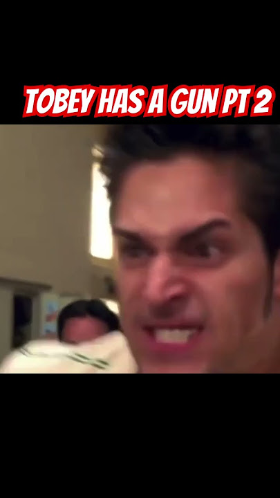 Tobey has a gun part 2. #spiderman #tobeymaguire #bullymaguire #raimimemes #memes