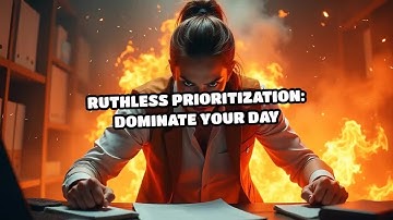 Ruthless Prioritization: Dominate Your Day