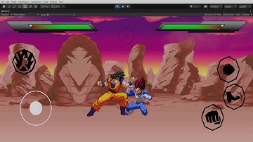 DBZ 2D Game Trailer Unity