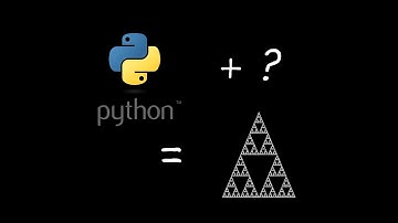 Треугольник Серпинского на python