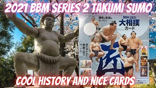 2021 BBM Series 2 Takumi Sumo Cards. Tons of cool cards and Sumo facts and fun!