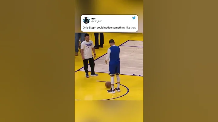 Steph casually found a dead spot on the court 😯 | #shorts - DayDayNews