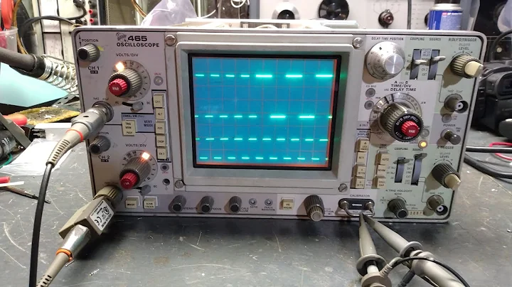 Tektronix 465 oscilloscope gamble
