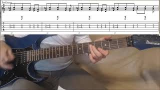 How to play AC\DC&#39;s Badlands (w/Tabs)