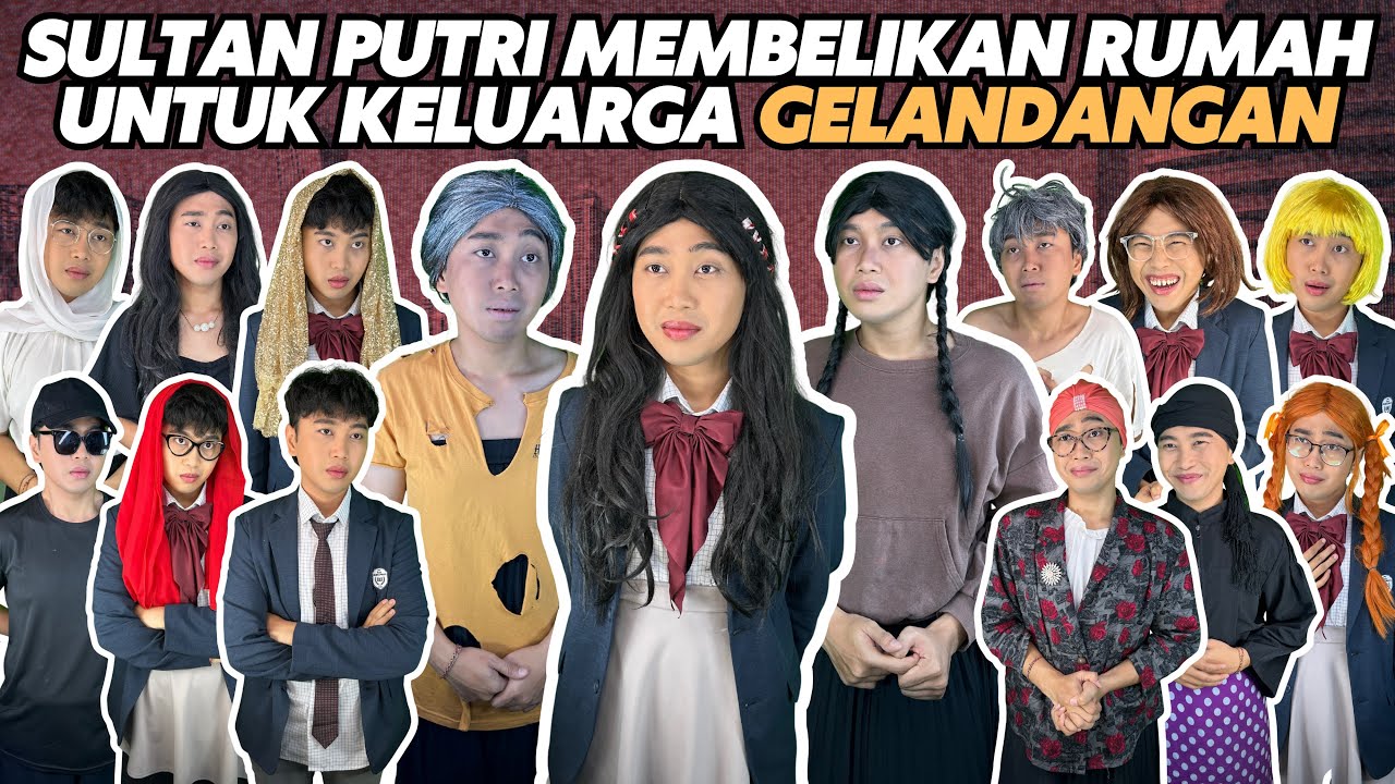 SULTAN PUTRI MEMBELIKAN RUMAH UNTUK KELUARGA GELANDANGAN