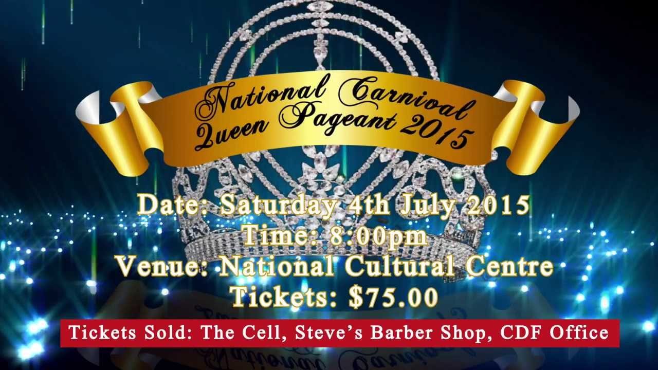 St Lucia National Carnival Queen Pageant 2015