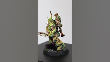 Nurgle Death Guard FULL CONTRAST ! Complete video available soon ! #miniaturewargame #paintedminis