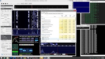 HDSDR and SDR # and DSD all running at the same time