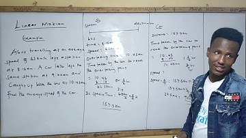 #Linear Motions form two