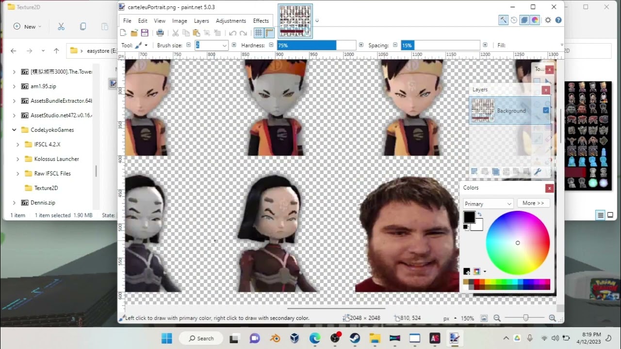 Making an IFSCL Texture Replacement Mod