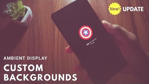 Redmi K20 / K20 Pro 🔥Ambient Display Custom Backgrounds🔥| New Update