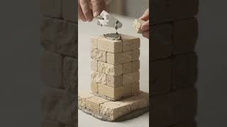 Building Mini Big Ben in 27 Sec 🕰️ Oddly Satisfying#shorts #viral