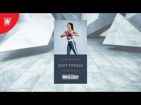 SOFT FITNESS с Екатериной Малыгиной | 19 августа 2020 | Онлайн-тренировки World Class