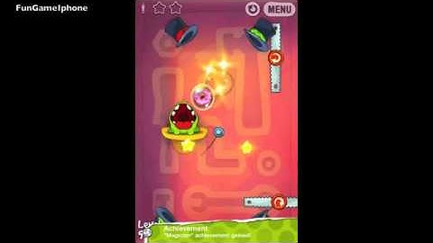 Cut The Rope Tool Box 9 9 improved result Walkthrough video gameplay tutorial Iphone 4s
