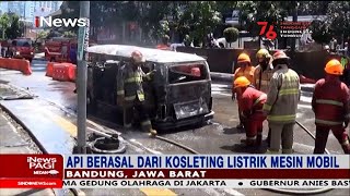 Mobil VW Combi Antik Ludes Terbakar di Simpang Dago, Bandung #iNewsPagi 15/08