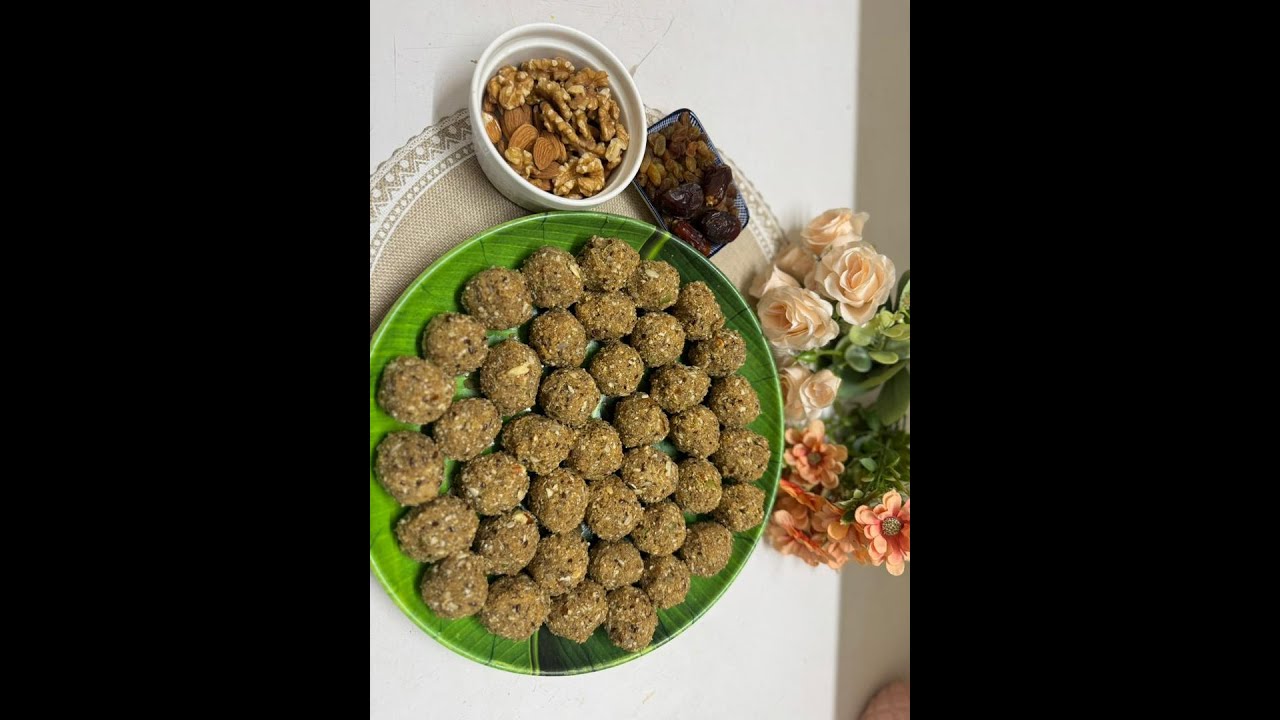 🥭  Dry Fruit  Laddoo with oats and dates | Easy Recipe You Must Try!