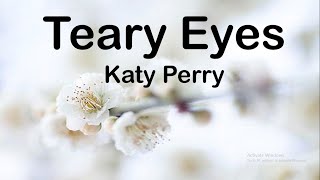 Katy Perry - Teary Eyes (Lyrics) Resimi