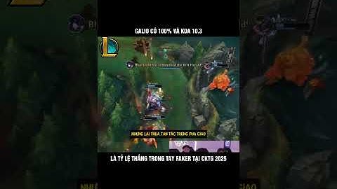 Phân tích cách Faker cầm Galio out trình BDD như thế nào !? #t1 #BDD #faker #galio #KT