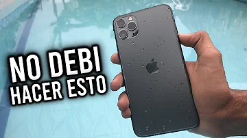 ¿Puedo meterme el iPhone en la ducha?