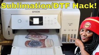 Yamation Chameleon Dtf Film - The Best Hack For Sublimation Printers #sublimation #dtfhack
