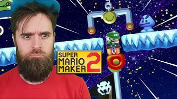 This Level is Hilariously Stupid // ENDLESS EXPERT NO SKIPS [SUPER MARIO MAKER 2] [LIVE]