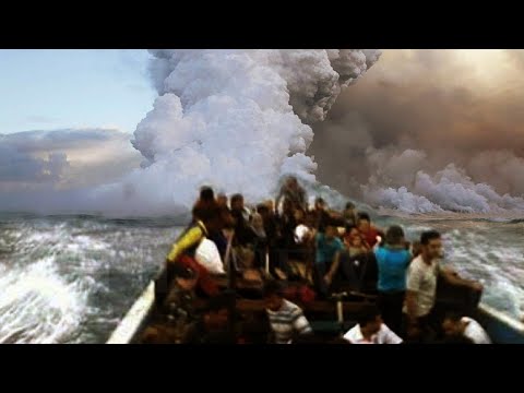 Monster awakening! The sudden eruption of Krakatoa volcano shocked Indonesia!