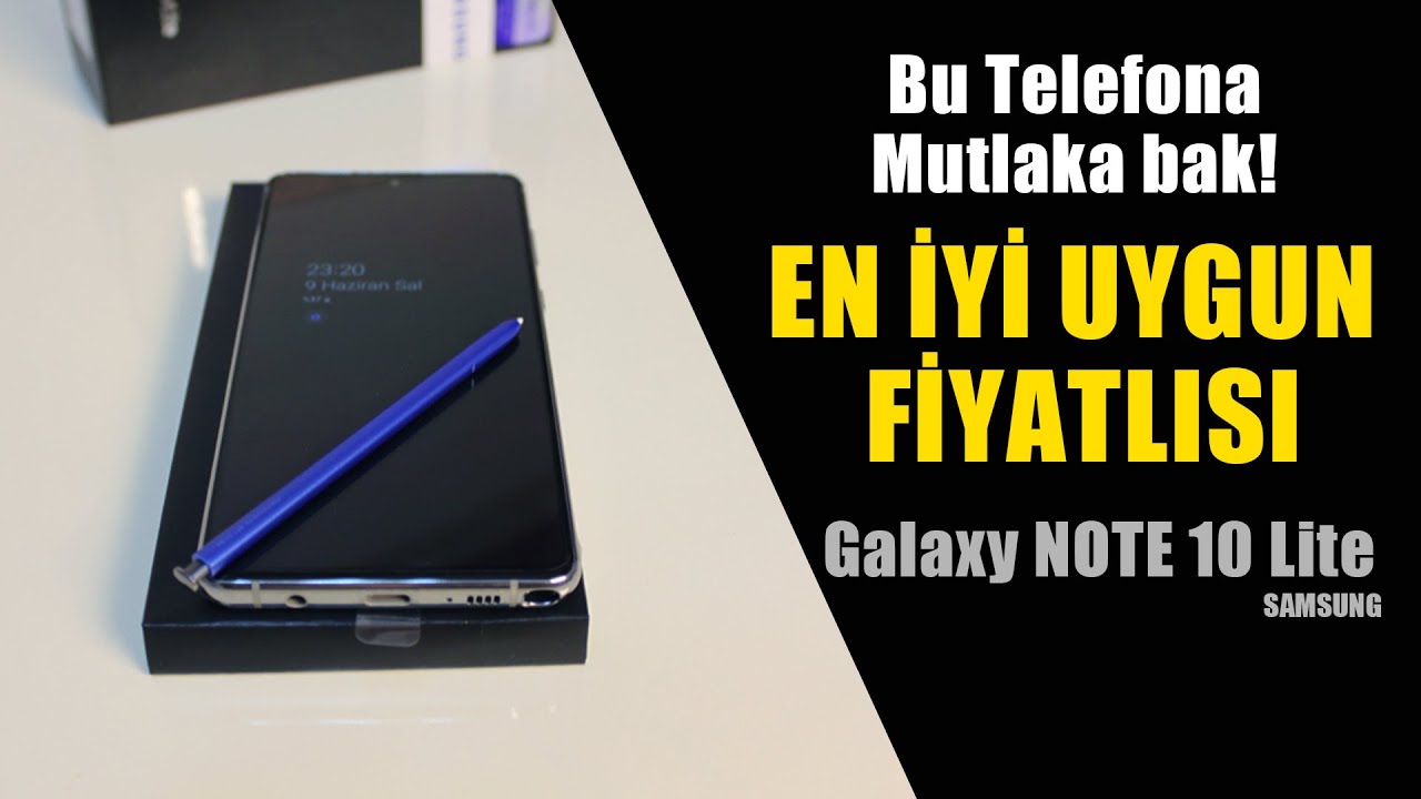GALAXY NOTE 10 Lite FULL İNCELEME & Kutu Açılımı (En Ucuz SAMSUNG NOTE