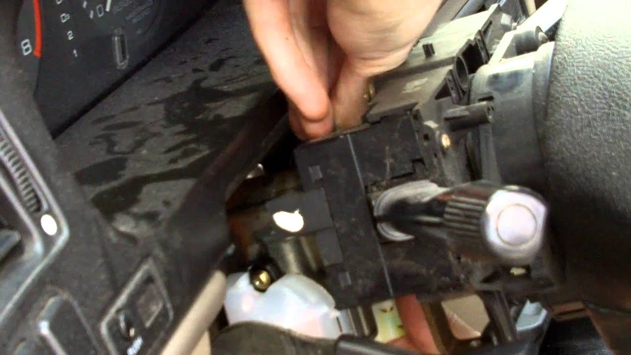 94-97 Honda Accord Ignition Switch Replacement Part 2 - YouTube