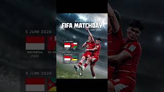 Jadwal Fifa Match Day Timnas Indonesia