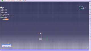 CATIA PART DESIGN - (2/11). How to create a mechanical part using CATIA Part Design