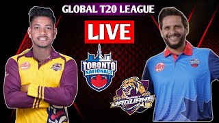 Toronto Nationals VS Surrey Jaguars Global t20 2023 MATCH LIVE || SJ VS TTN LIVE MATCH