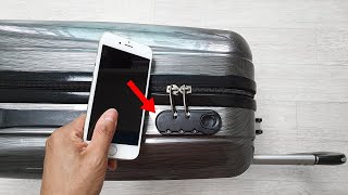 핸드폰 하나로 30초 안에 캐리어를 열 수 있습니다! 비밀번호 잊어버린 여행용 가방을 위해 더 이상 돈을 쓸 필요가 없습니다. luggage bag screenshot 4