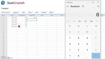 Make a Frequency Polygon in StatCrunch