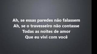 Letra da Música - Paredes   Jorge e Matheus