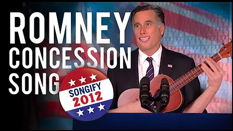 Romney Sings Concession !!!