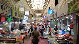 [4K Walk] 평일 오후 금정역에서 산본전통시장까지 둘러보기. 랜선여행 Touring Geumjeong Station to Sanbon Traditional Market.