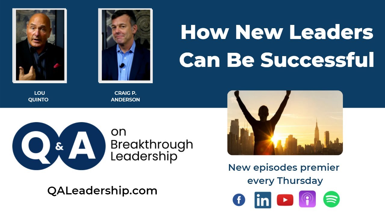How New Leaders Can Set Themselves Up for Success 
