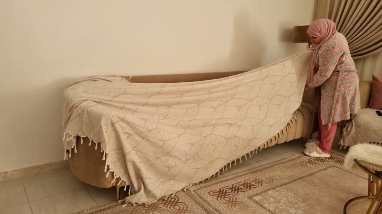 بيت القعدة جديد باش تتعمل احسن من صالة 🤩🤩