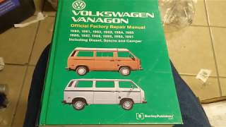 Parts Corner Ep 2, the Vanagon Bentley Manual
