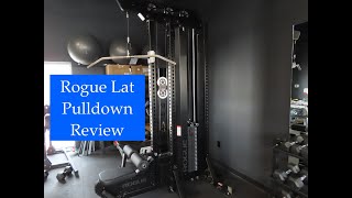 Rogue Lat Pulldown/Low Row: LP-2 Unboxing and Review