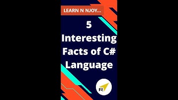 5 Interesting Facts of C# | Learn N Njoy...