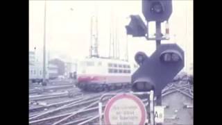 '81フランクフルト中央駅　103列車到着