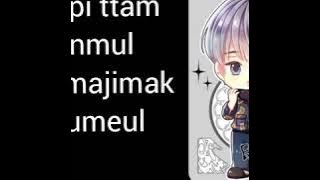 BTS # Blood Sweat & Tears lyrical video , lyrics in hangul & english