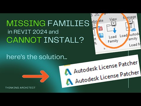 Fix MISSING LIBRARY in REVIT 2024  and CANNOT INSTALL,or installed but Revit  does'nt work anymore!