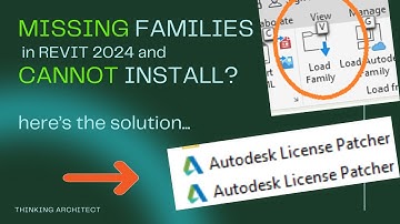 Fix MISSING LIBRARY in REVIT 2024  and CANNOT INSTALL,or installed but Revit  does
