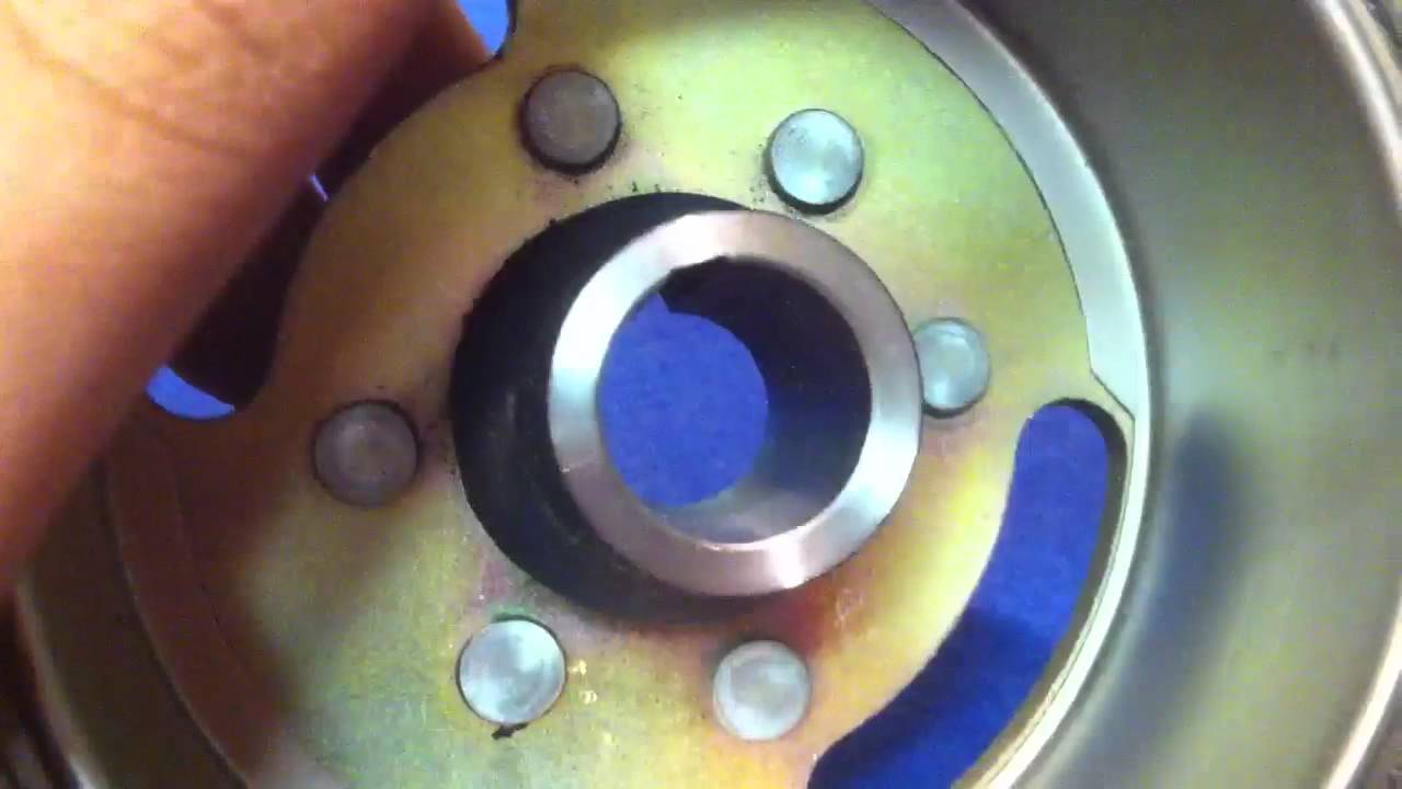 125cc DIRT BIKE FLYWHEEL YouTube