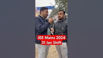 Jee Mains 2024 || 31Jan Shift  Review ||#jeemains #jeemain #jeemain2024